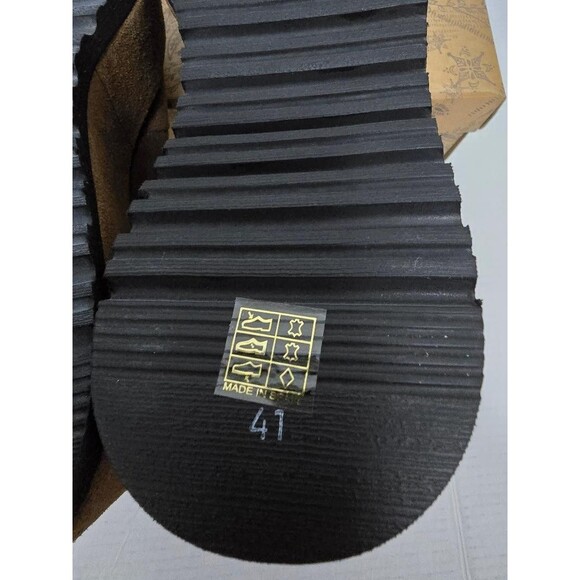 Free People Sabrina Suede Platform Boots Taupe Size 41 NIB $ 198 - Picture 12 of 14